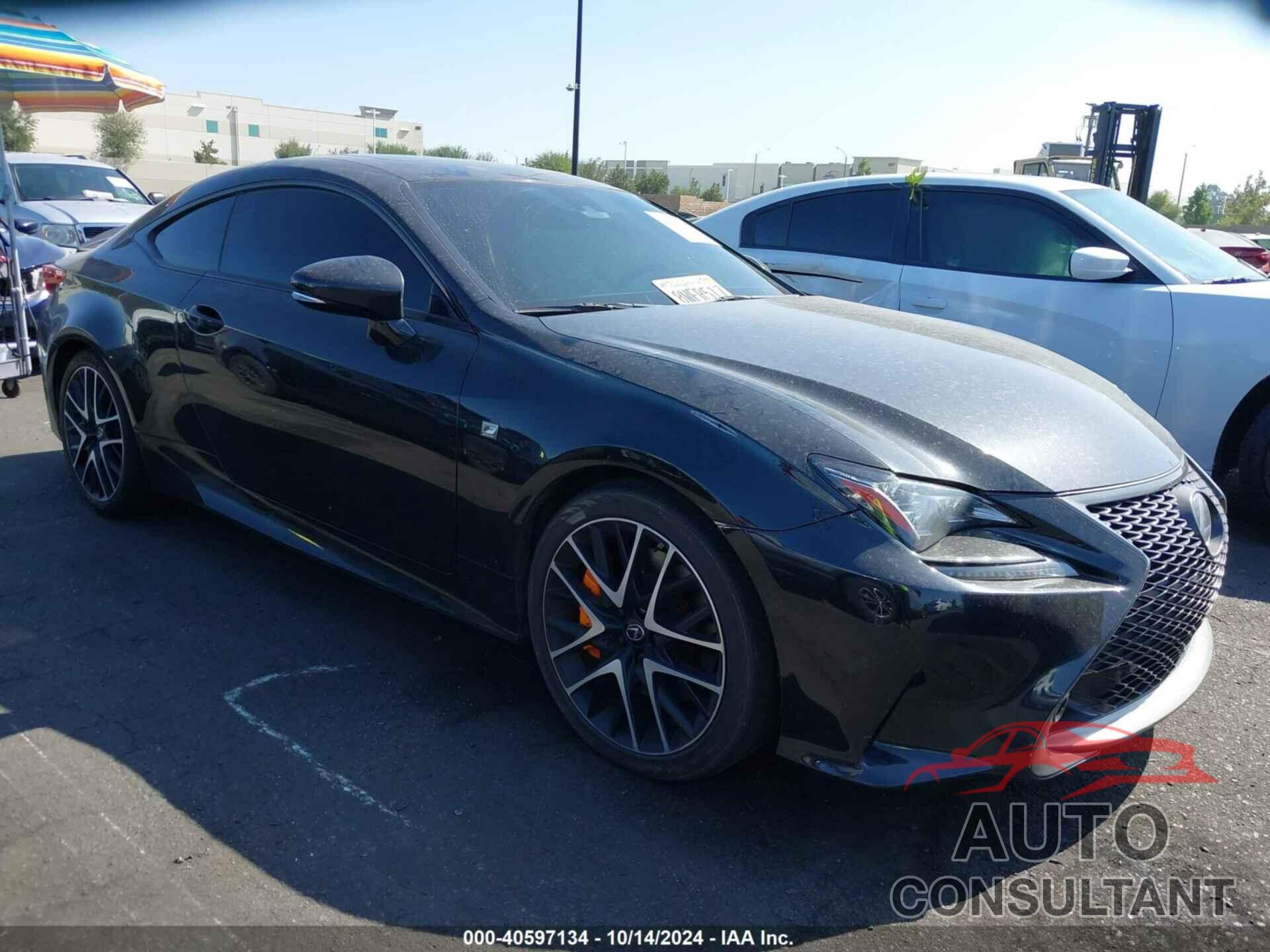 LEXUS RC 2018 - JTHHZ5BC5J5018431