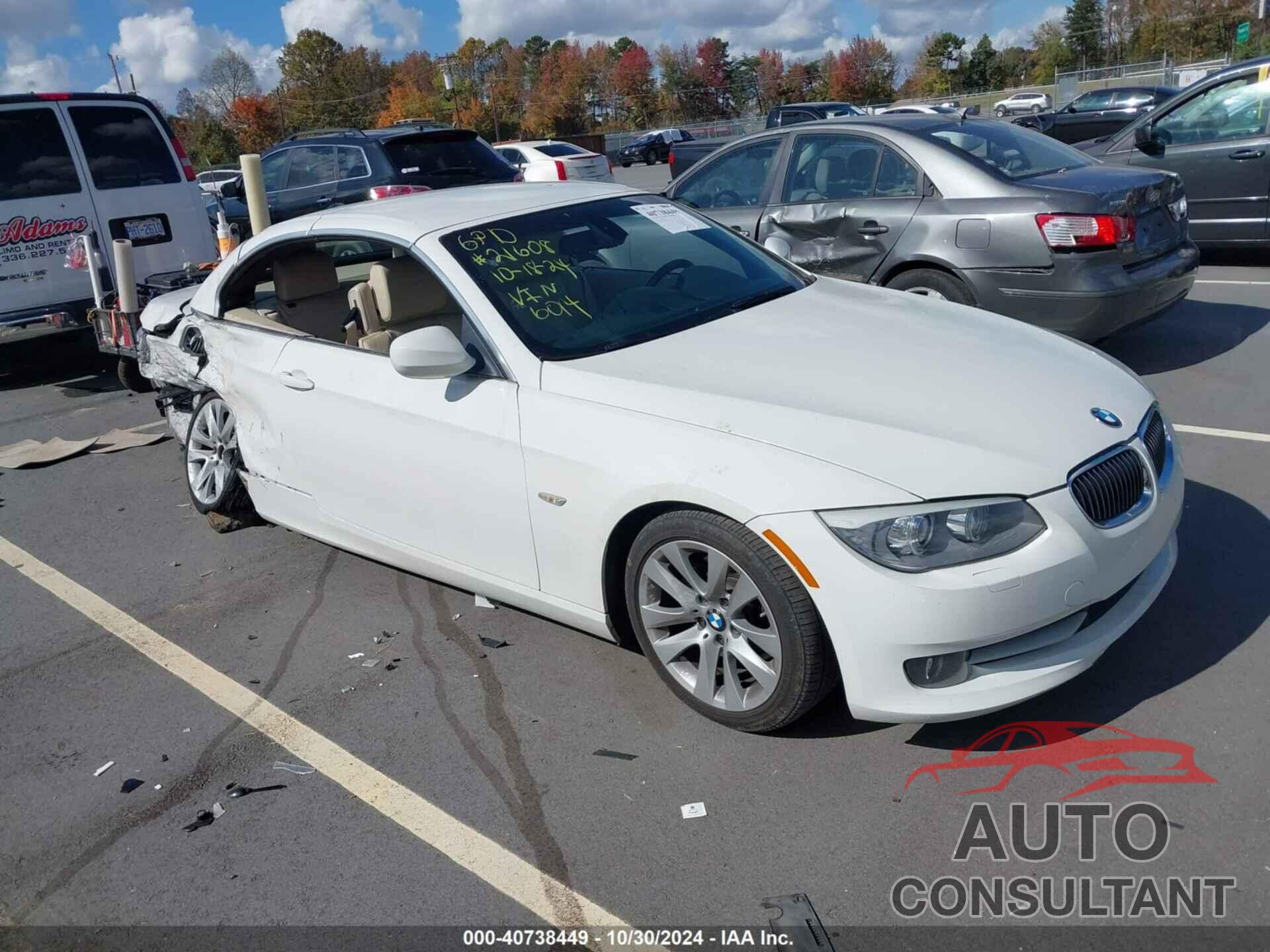 BMW 328I 2013 - WBADW3C51DJ526014