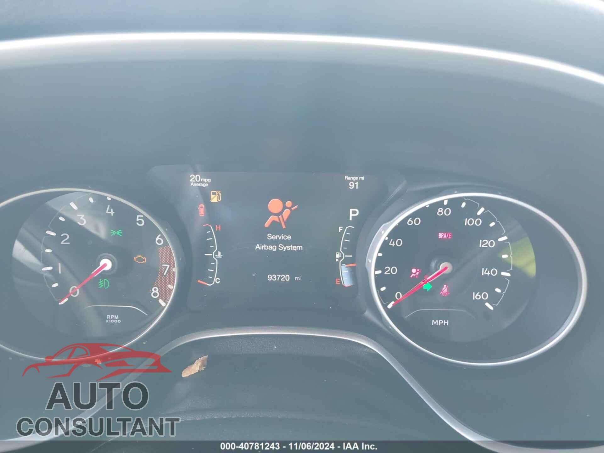JEEP COMPASS 2018 - 3C4NJCBB4JT407777