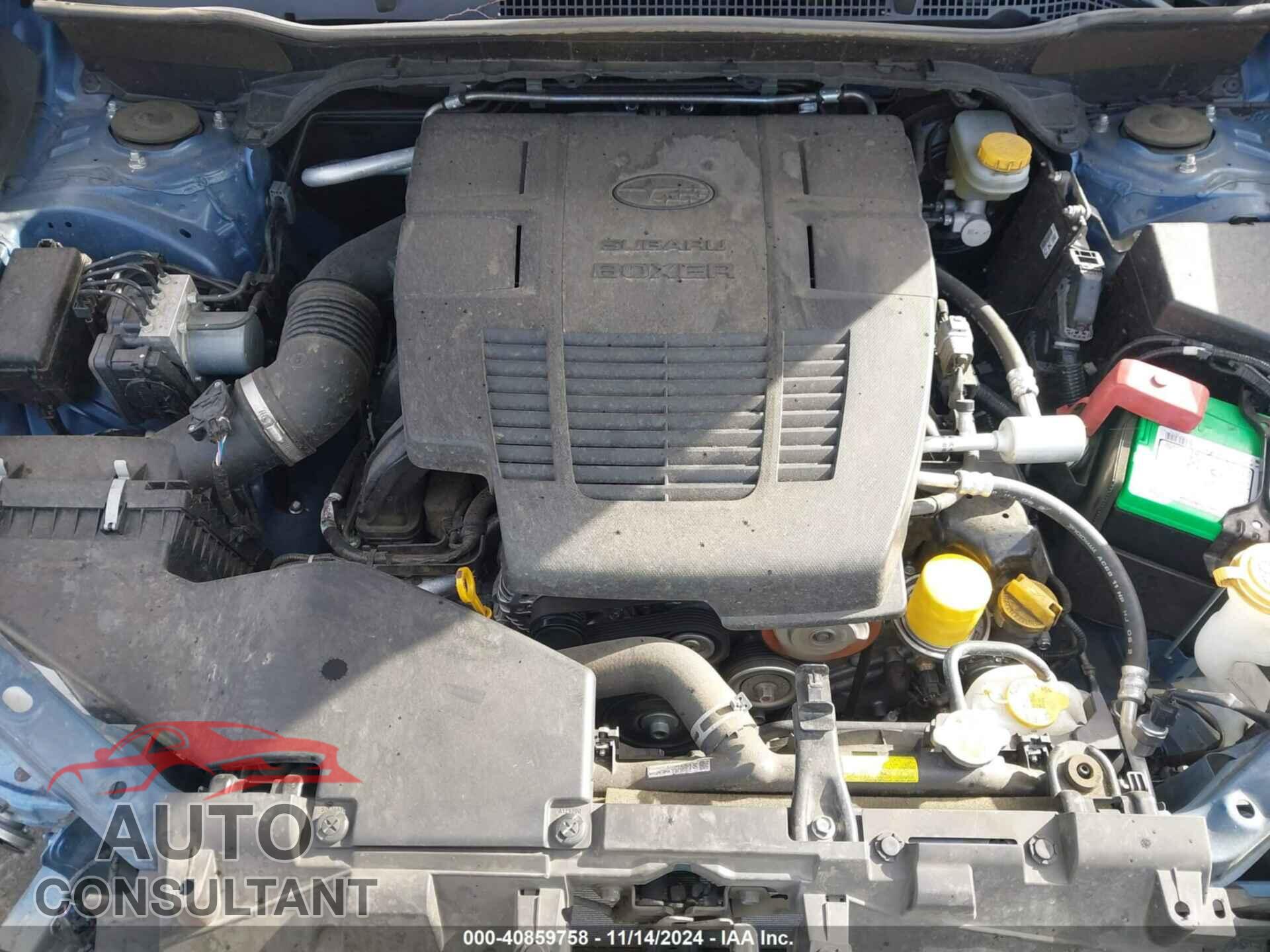 SUBARU FORESTER 2019 - JF2SKAUC0KH480138