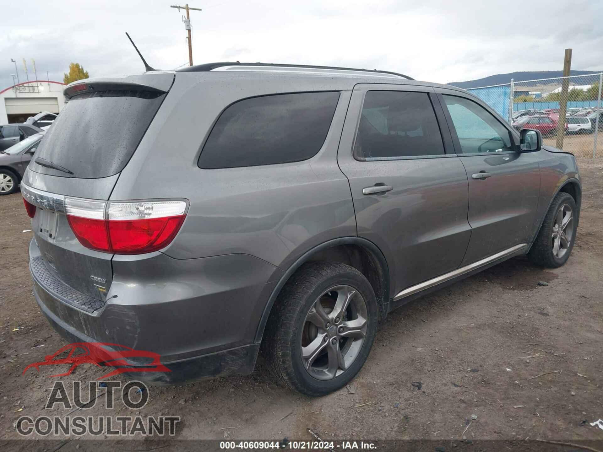 DODGE DURANGO 2012 - 1C4RDJDG5CC126897