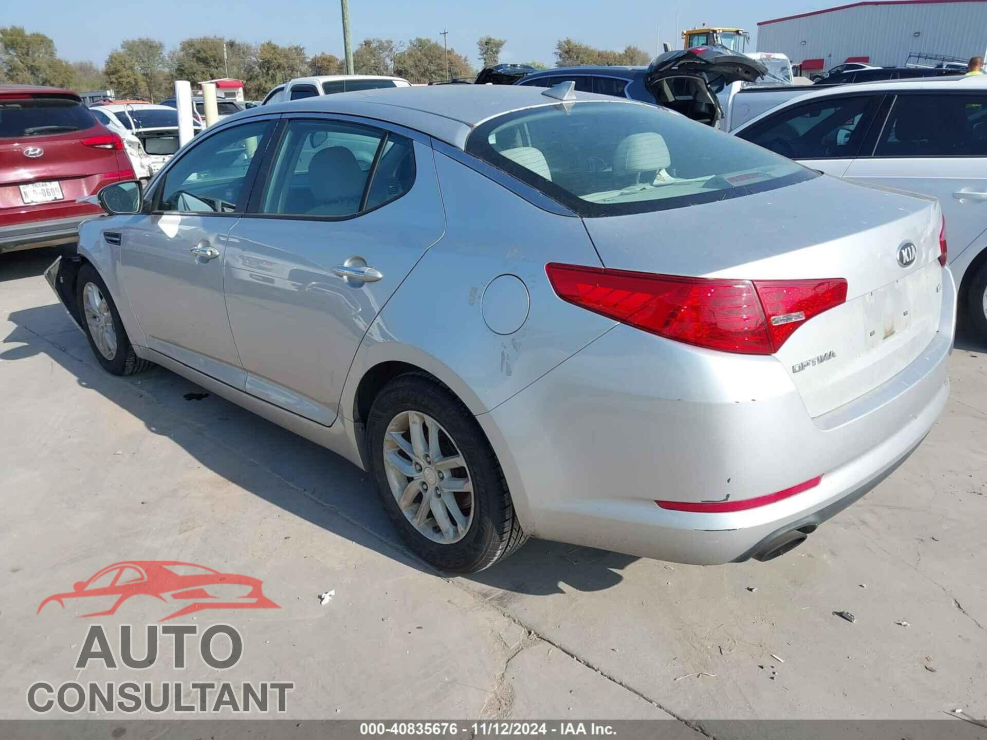 KIA OPTIMA 2013 - KNAGM4A70D5359635