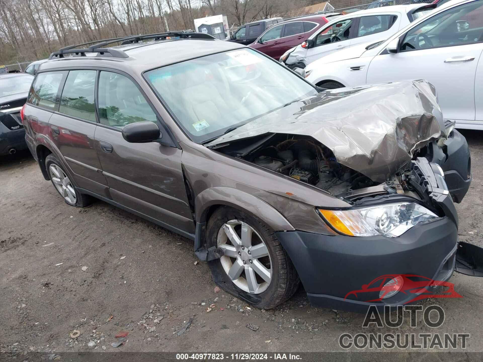 SUBARU OUTBACK 2009 - 4S4BP61C797346188