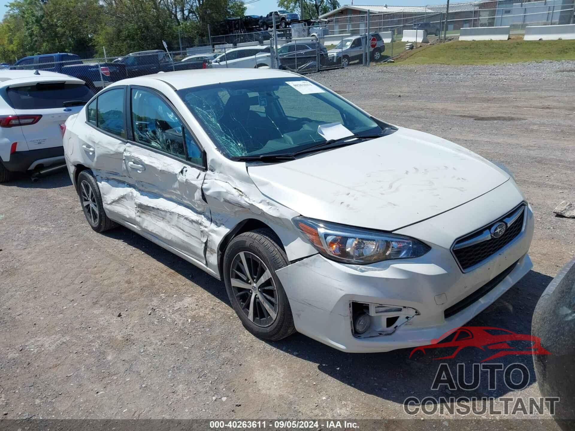 SUBARU IMPREZA 2019 - 4S3GKAD61K3622105