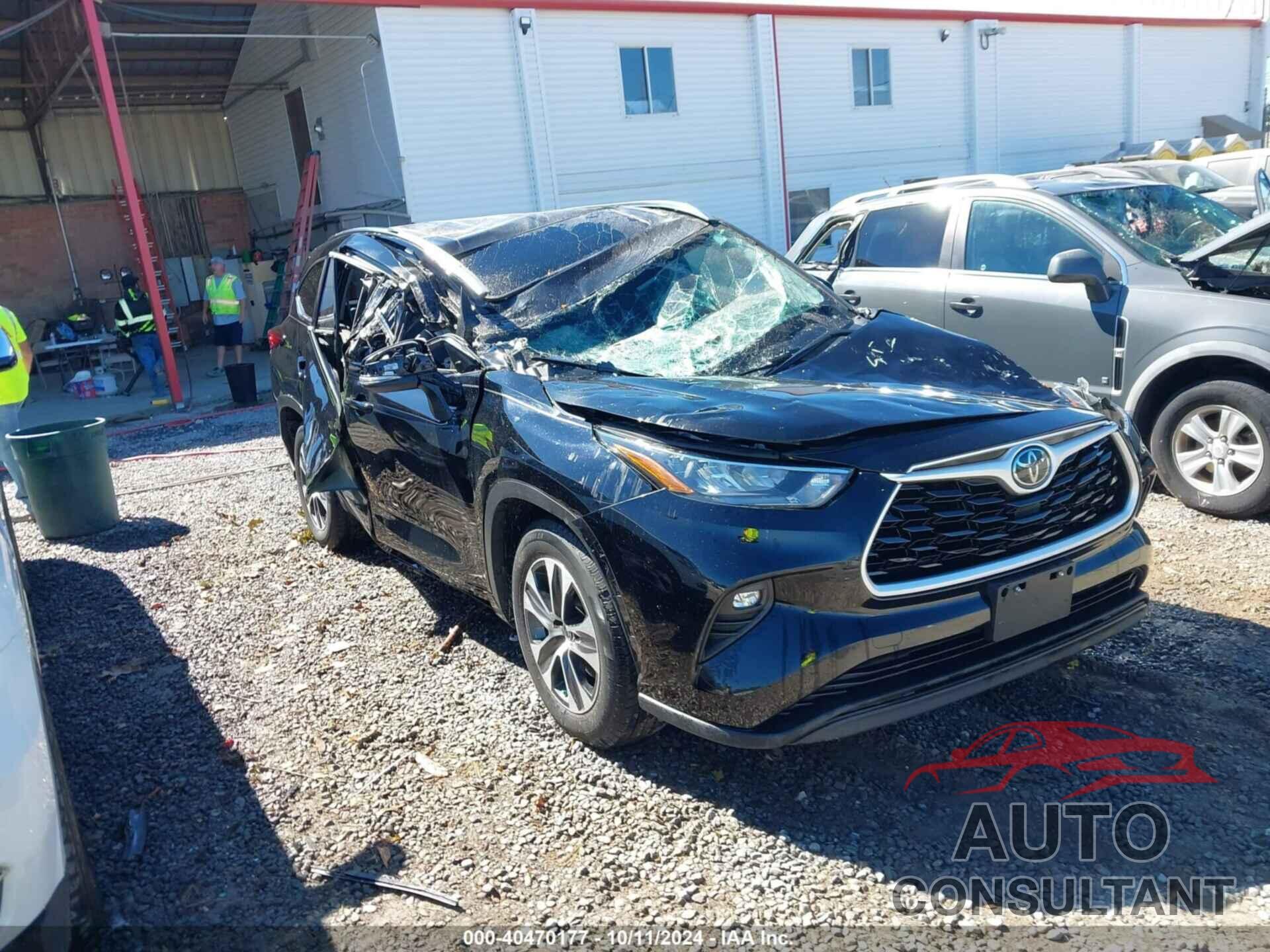 TOYOTA HIGHLANDER 2020 - 5TDGZRAH1LS000829