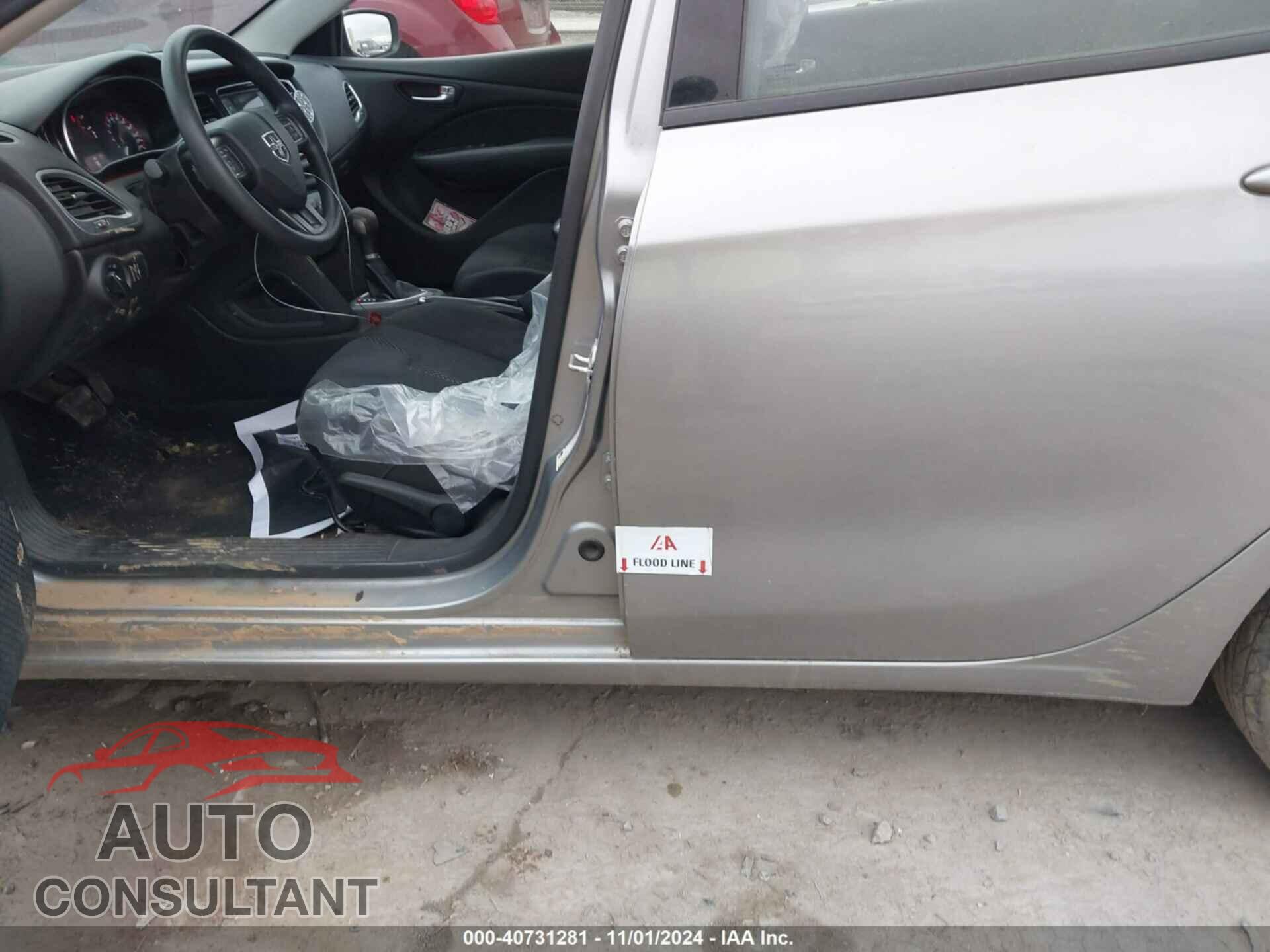 DODGE DART 2015 - 1C3CDFAA7FD422557