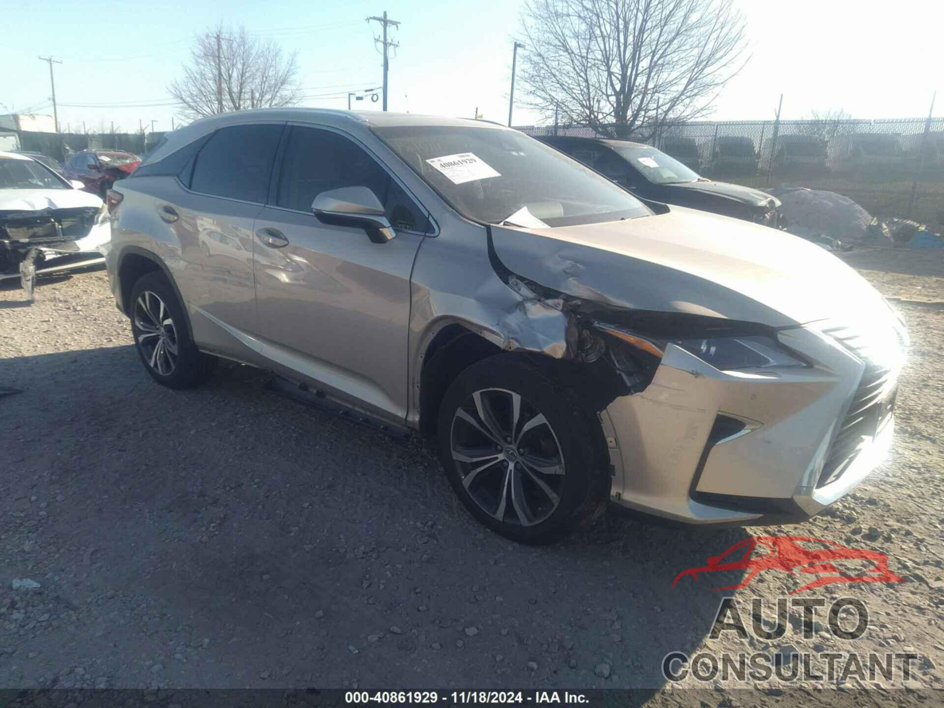 LEXUS RX 350 2017 - 2T2BZMCA6HC104371