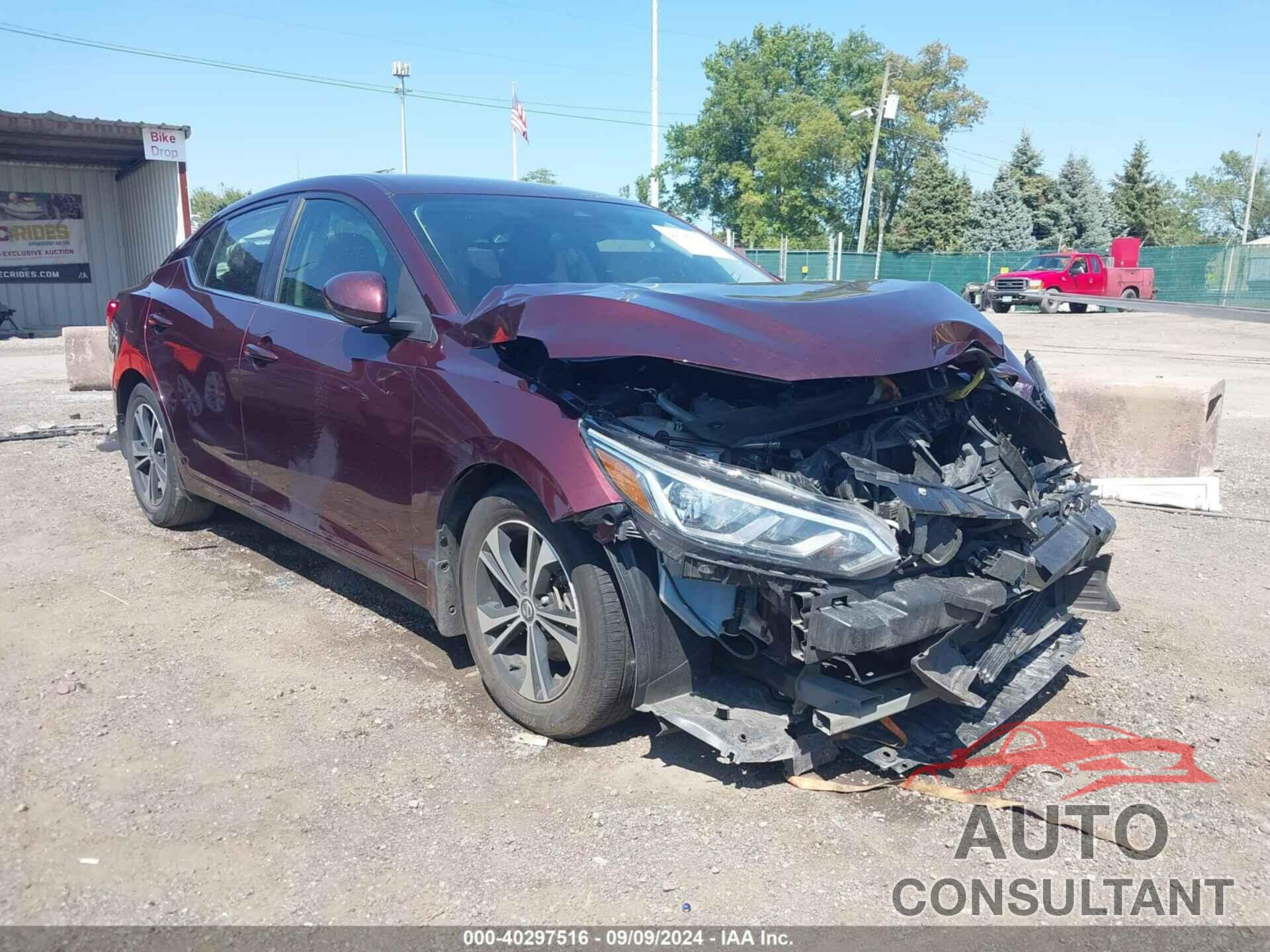 NISSAN SENTRA 2020 - 3N1AB8CV9LY215636