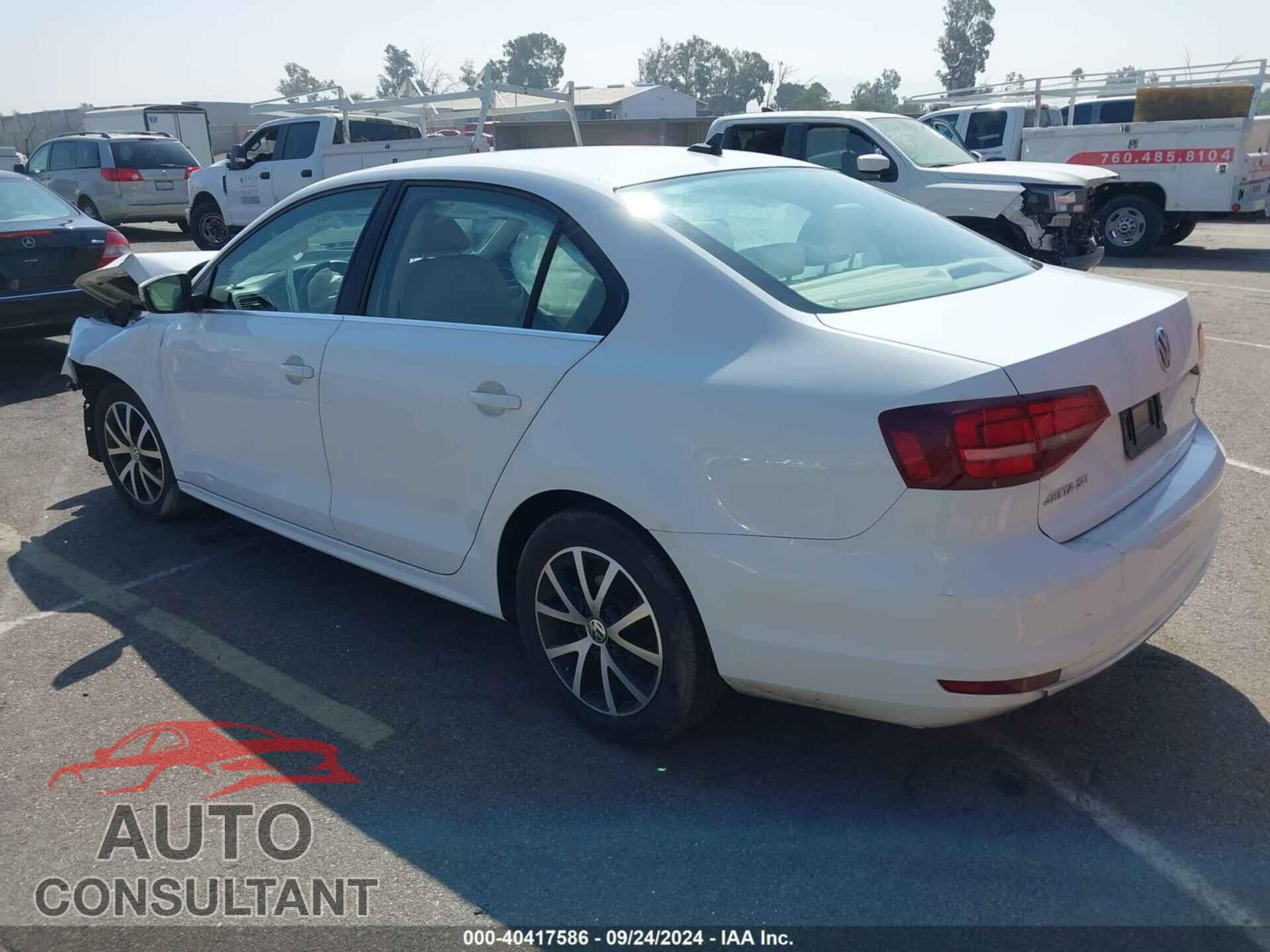 VOLKSWAGEN JETTA 2017 - 3VWDB7AJ2HM356631