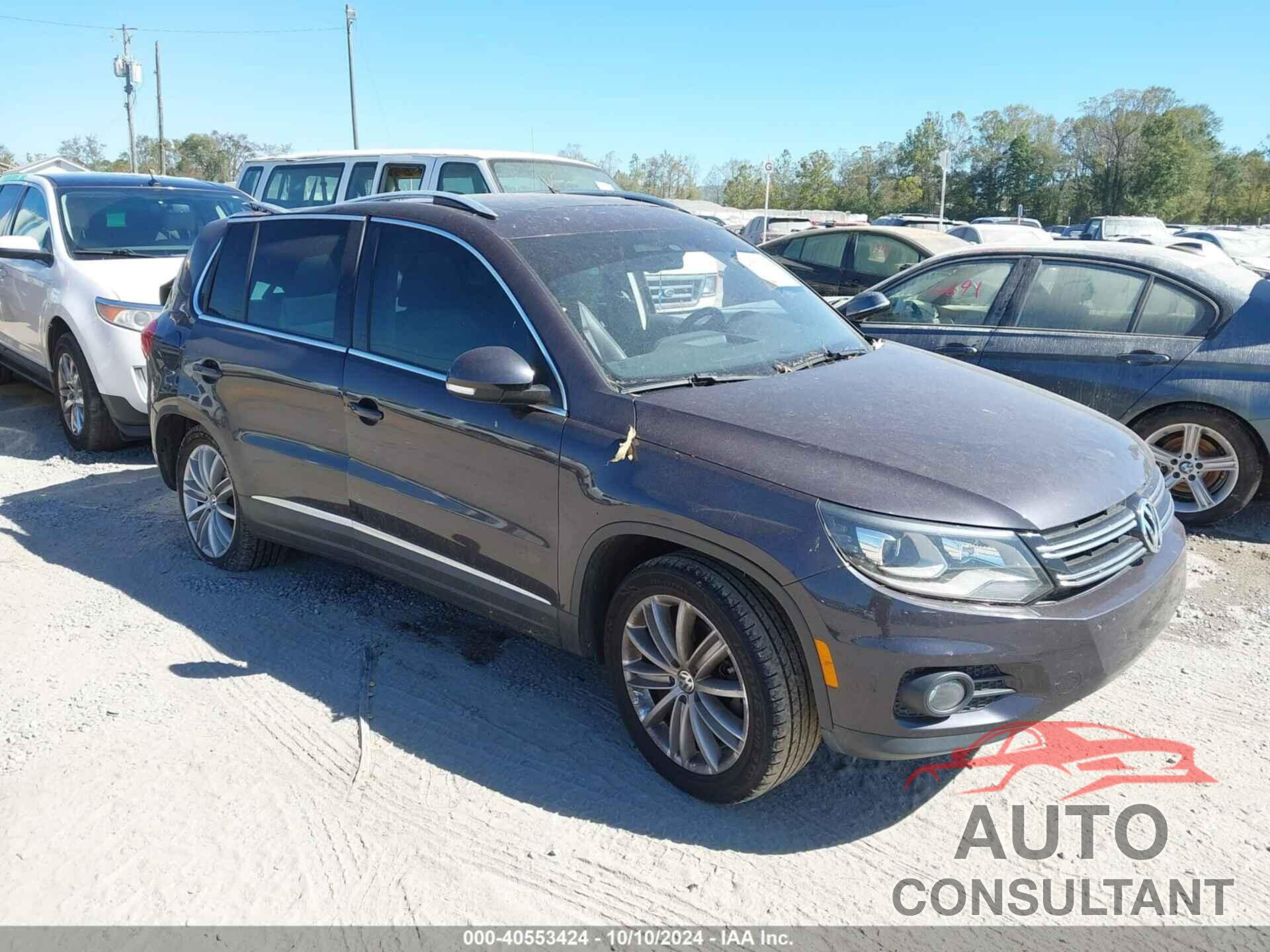 VOLKSWAGEN TIGUAN 2016 - WVGAV7AX7GW518538