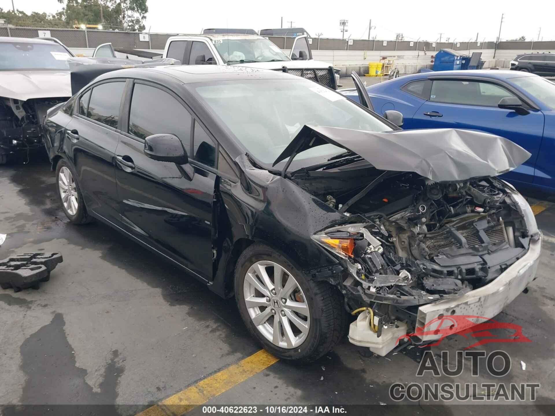 HONDA CIVIC 2012 - 19XFB2F88CE301656
