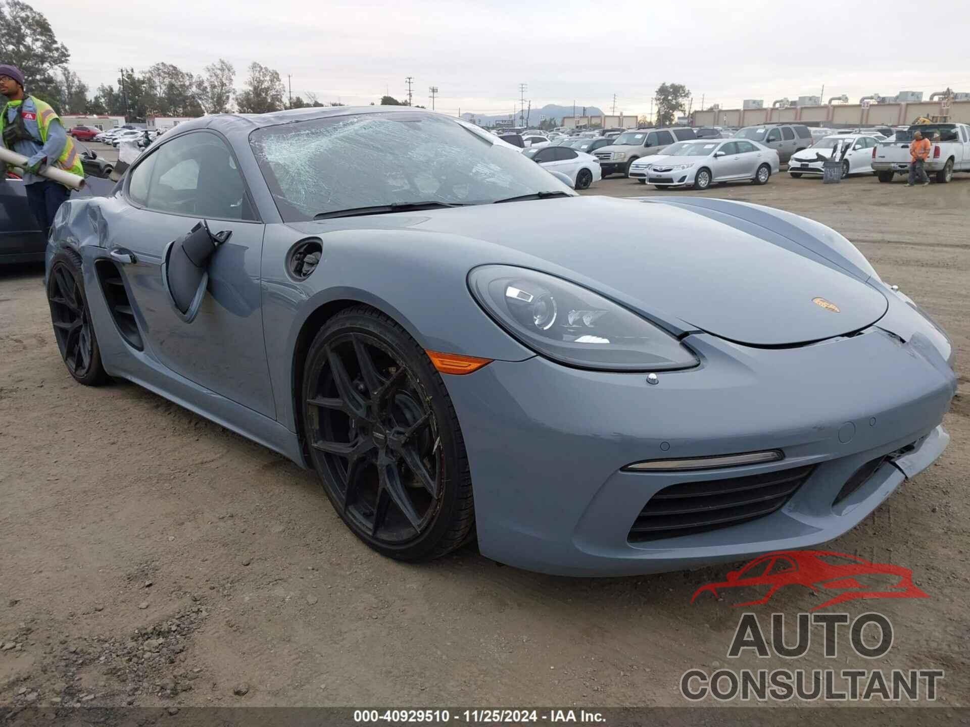 PORSCHE 718 CAYMAN 2023 - WP0AA2A82PS260108