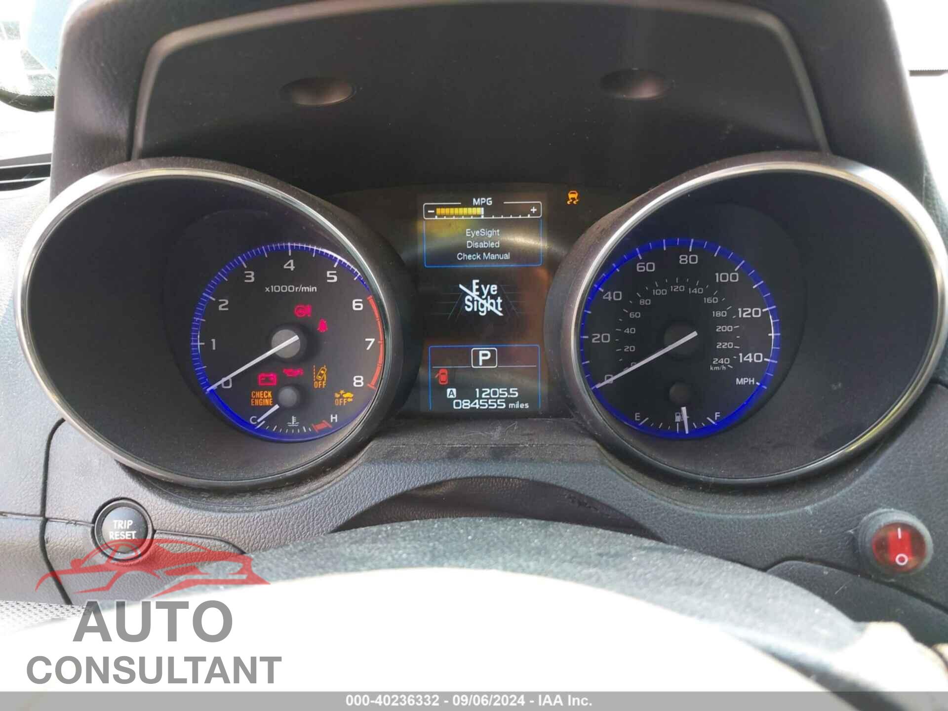 SUBARU OUTBACK 2017 - 4S4BSAFCXH3307269