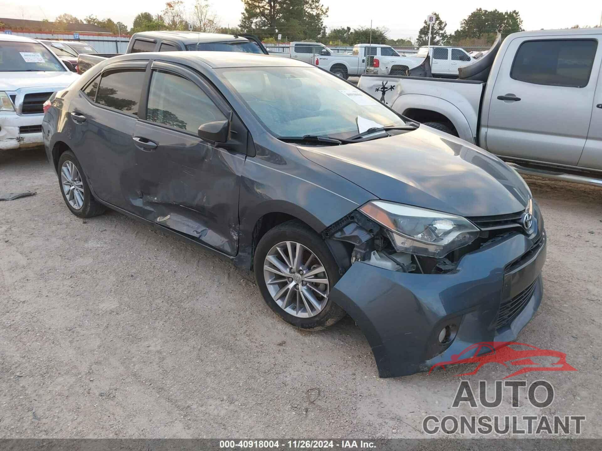 TOYOTA COROLLA 2015 - 5YFBURHE0FP189233