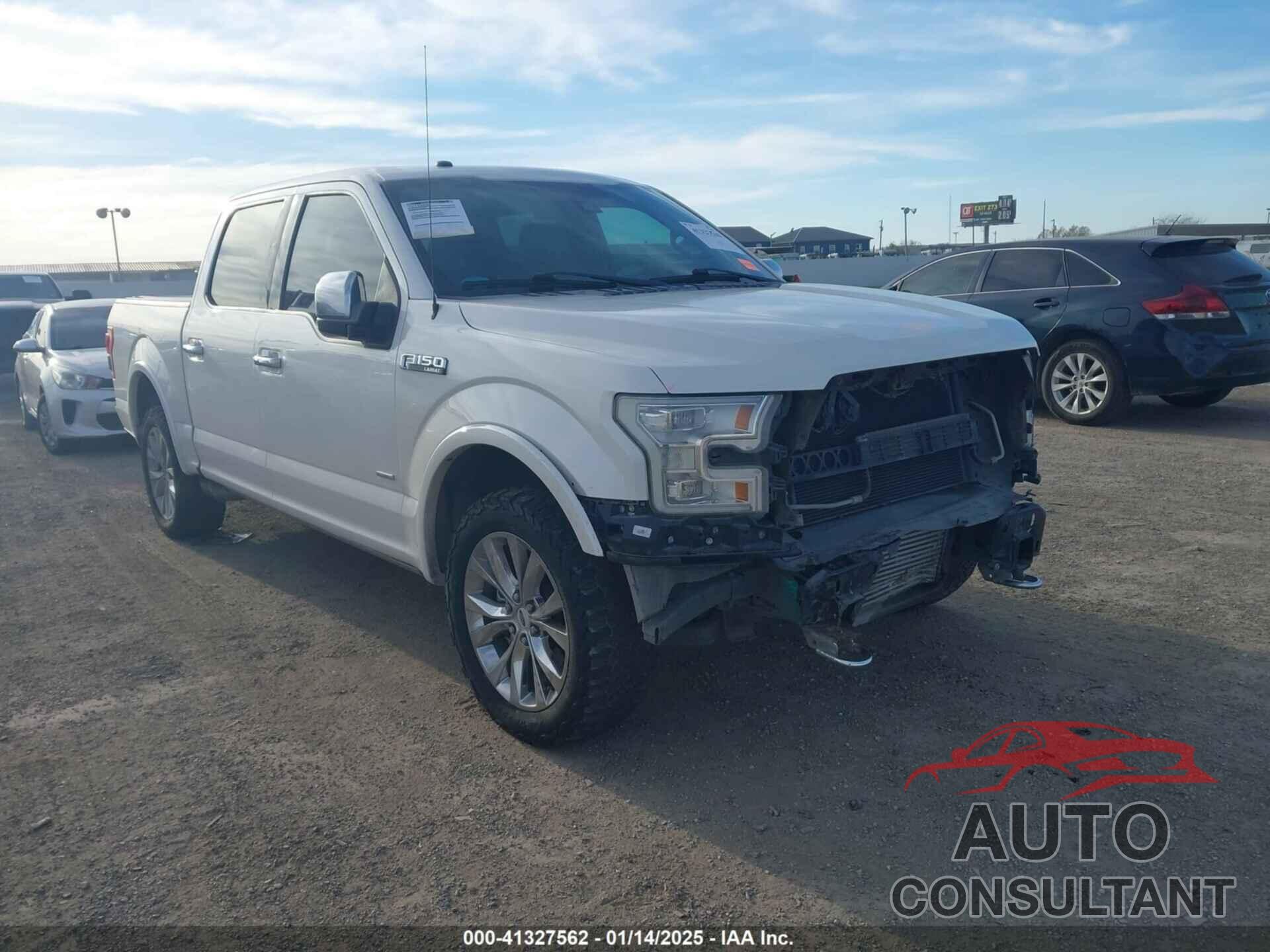 FORD F-150 2017 - 1FTEW1EG4HFA74482