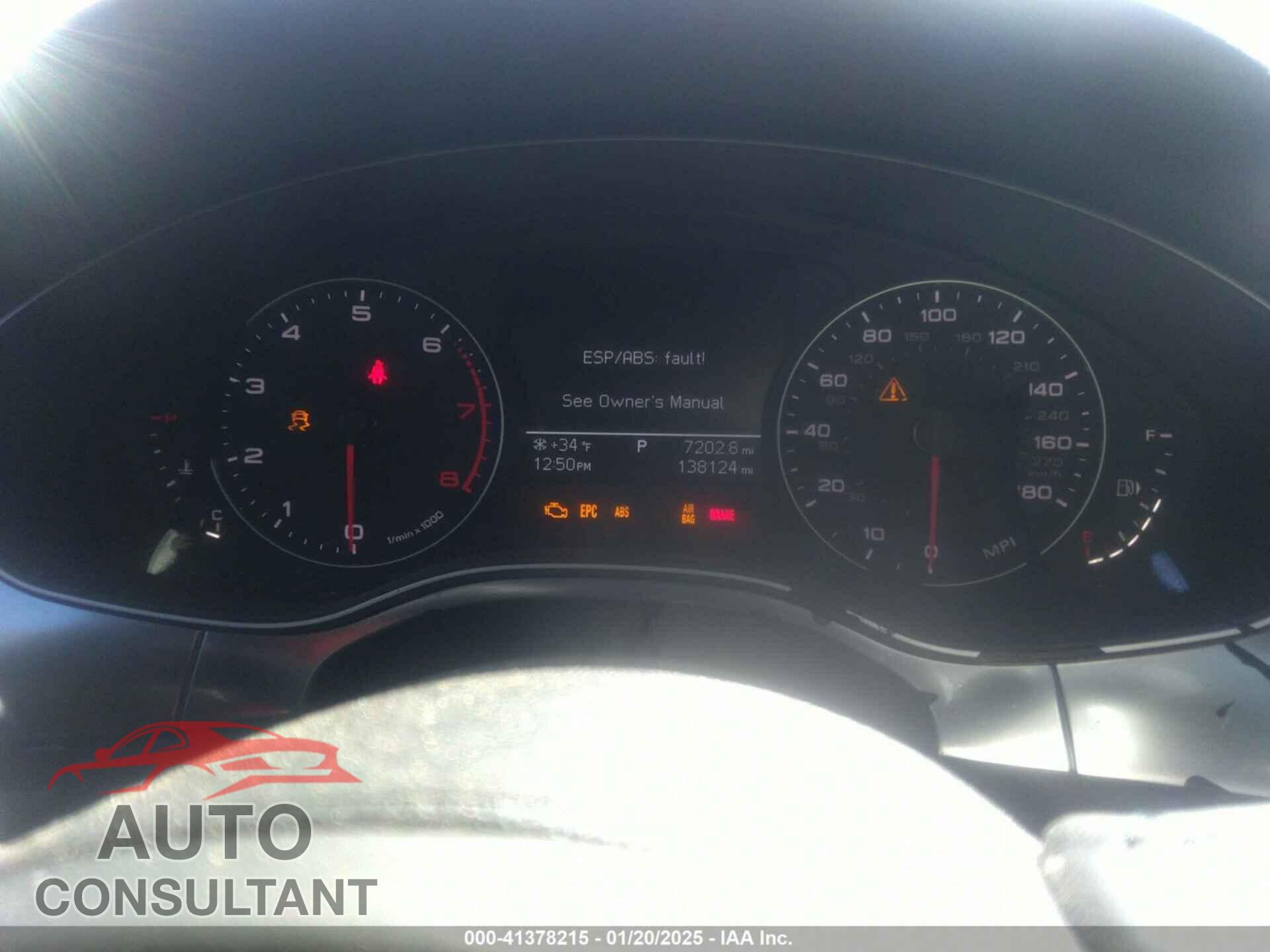 AUDI A6 2012 - WAUBGAFC1CN007216