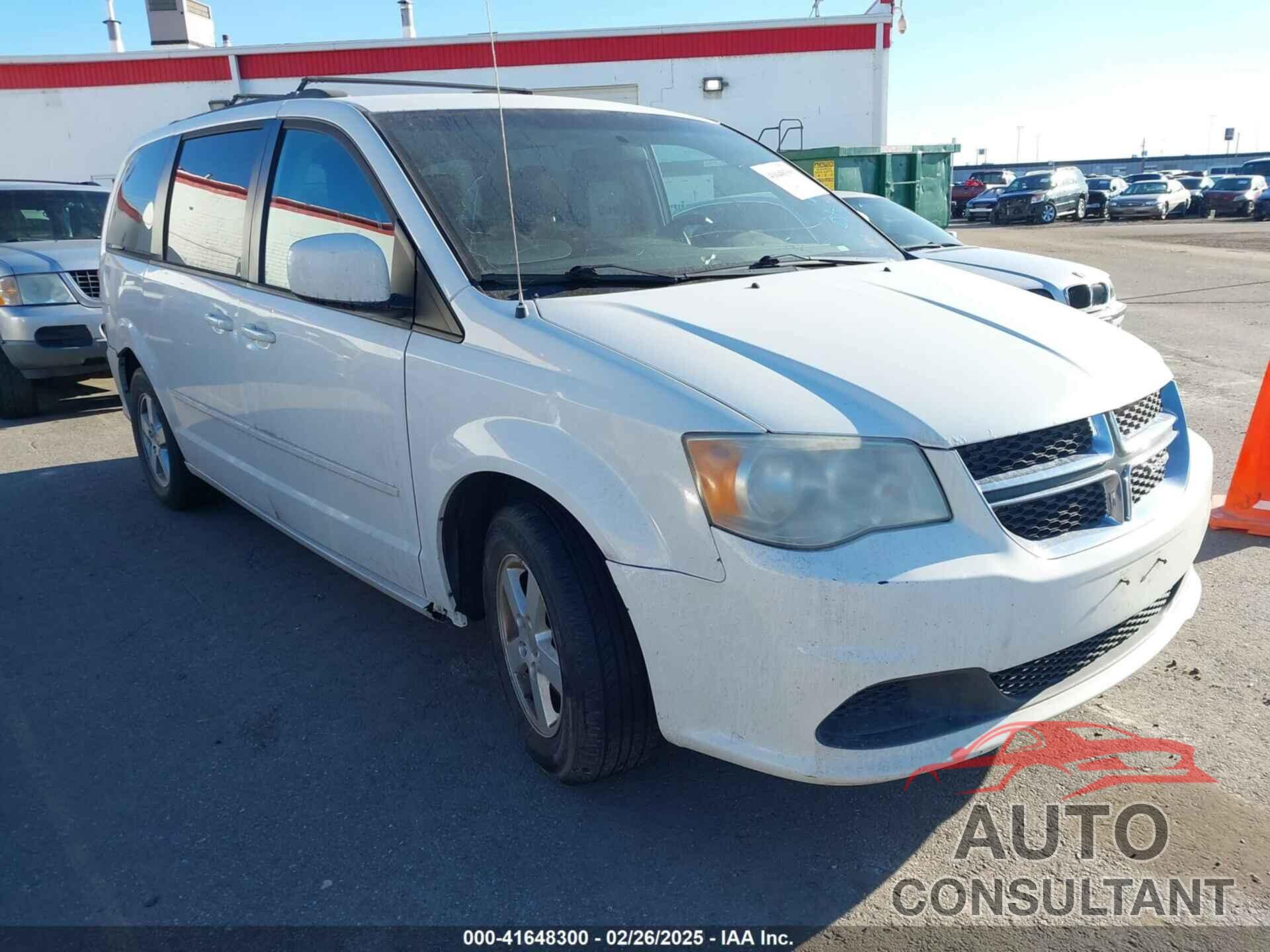 DODGE GRAND CARAVAN 2012 - 2C4RDGCG0CR178823