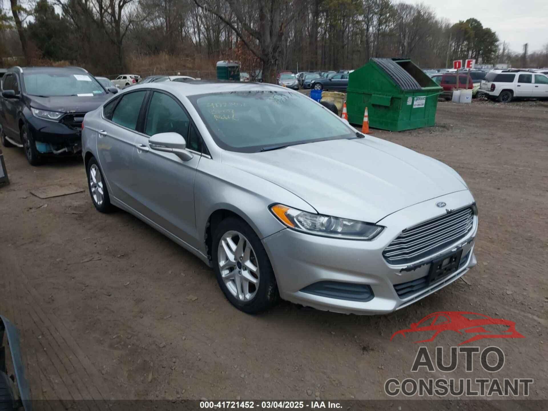 FORD FUSION 2013 - 3FA6P0H73DR197619
