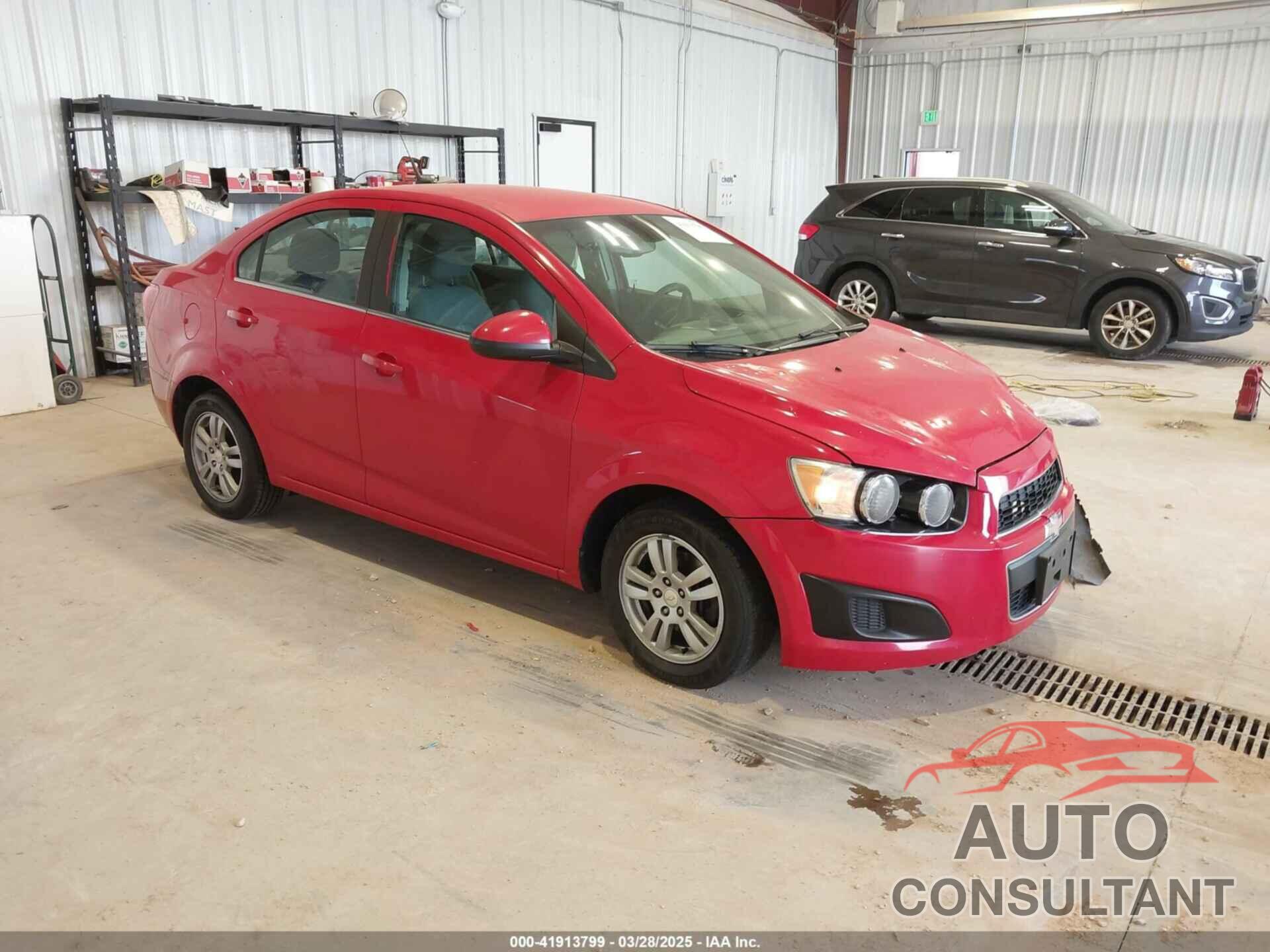 CHEVROLET SONIC 2012 - 1G1JD5SB0C4223455