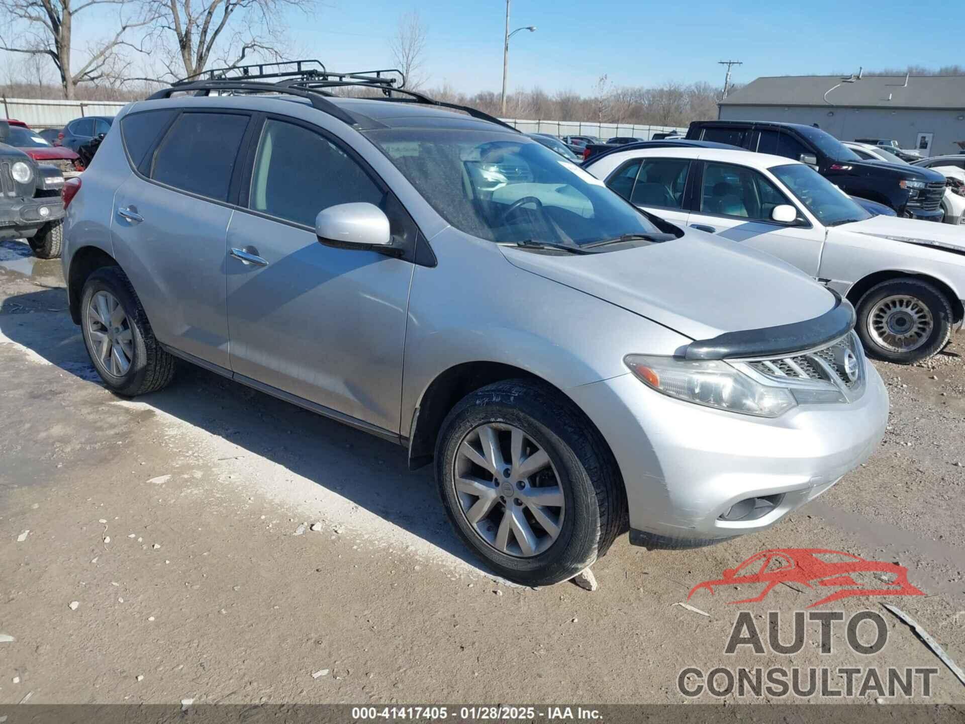 NISSAN MURANO 2011 - JN8AZ1MU5BW052323