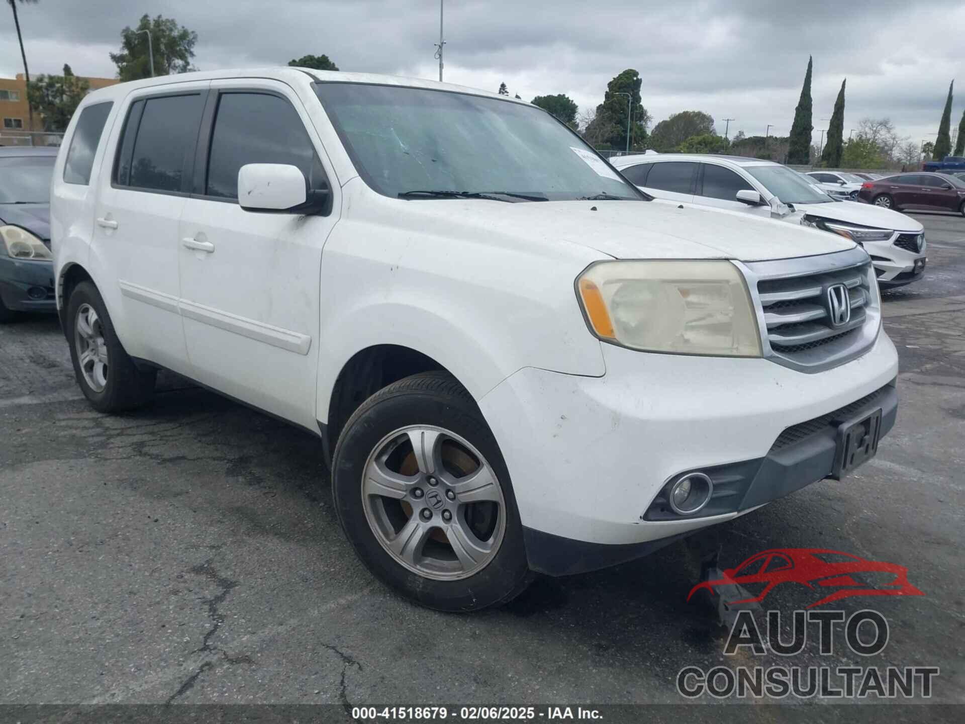 HONDA PILOT 2014 - 5FNYF3H54EB003916