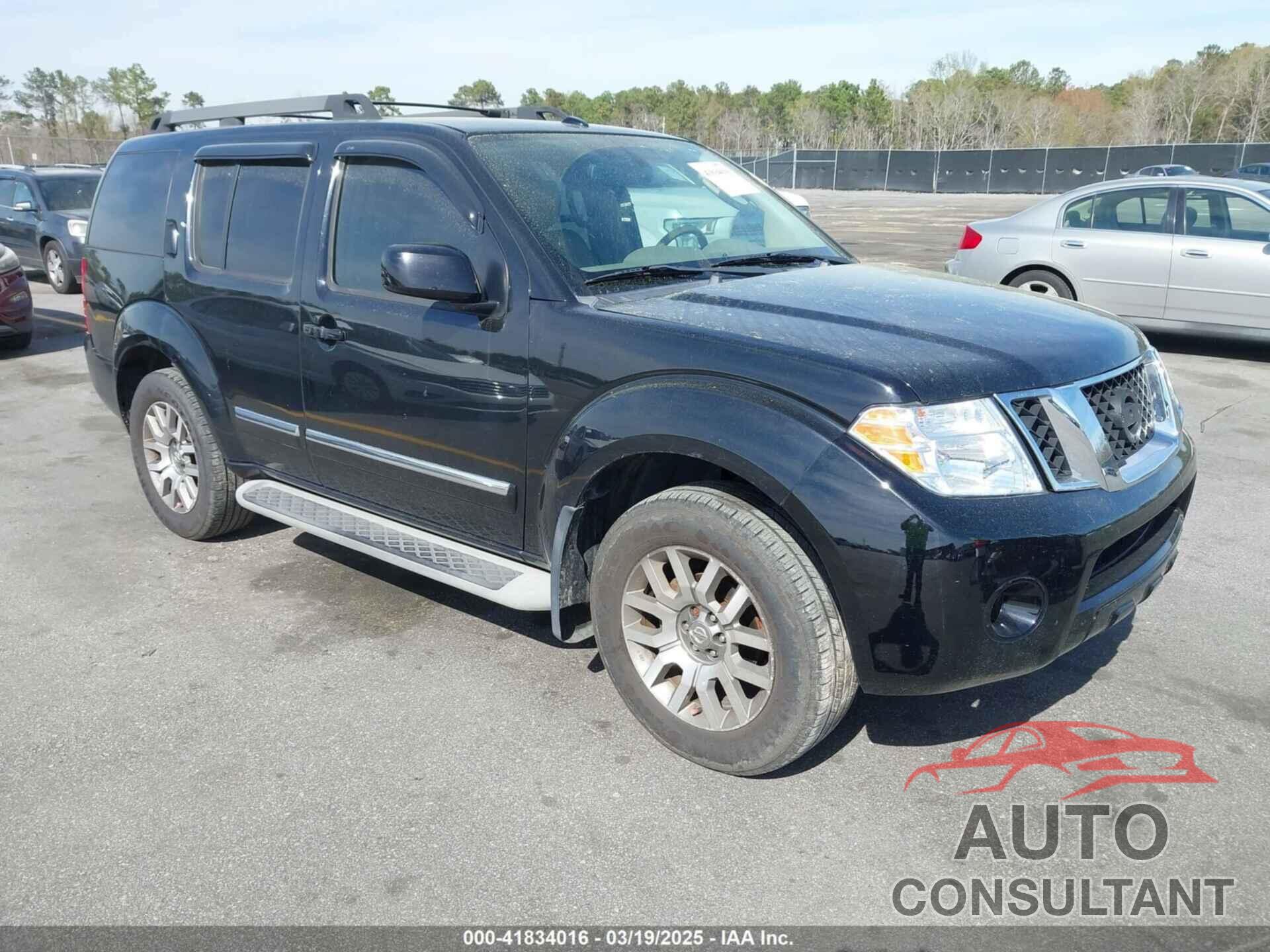 NISSAN PATHFINDER 2012 - 5N1AR1NB6CC640545