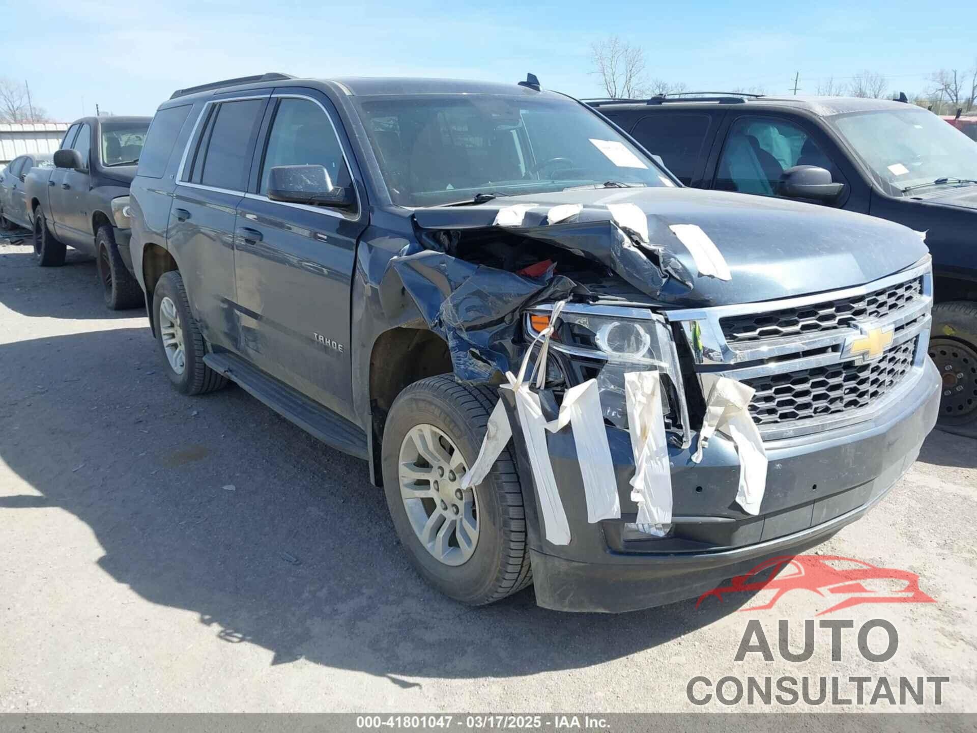 CHEVROLET TAHOE 2019 - 1GNSKBKC6KR186865