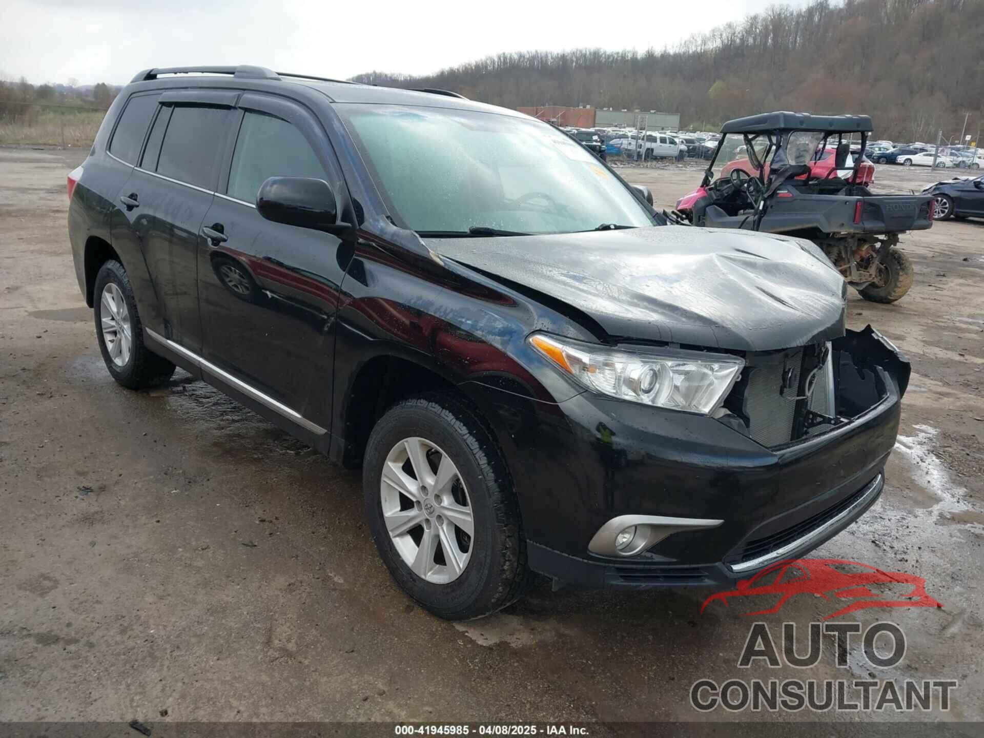 TOYOTA HIGHLANDER 2013 - 5TDBK3EH3DS233523