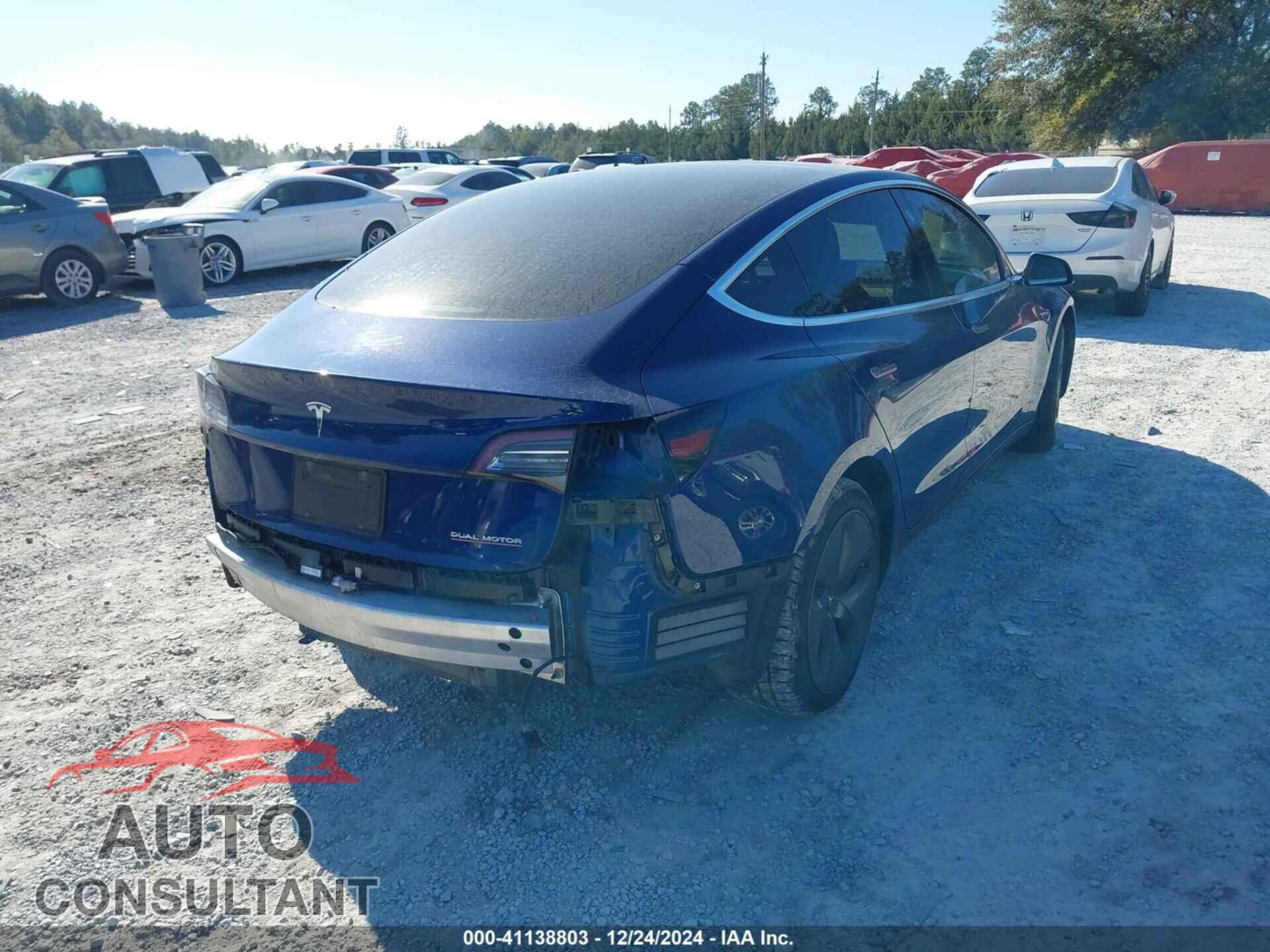 TESLA MODEL 3 2019 - 5YJ3E1EB2KF437372
