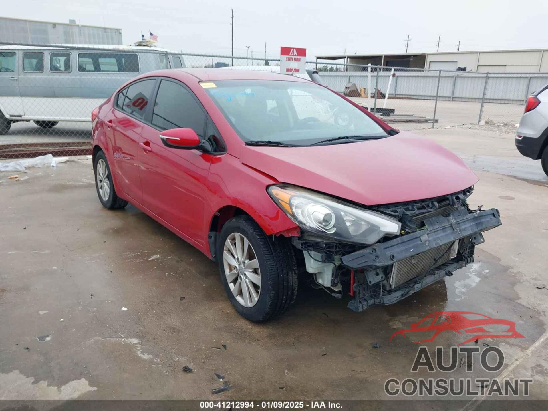 KIA FORTE 2014 - KNAFX4A64E5174757