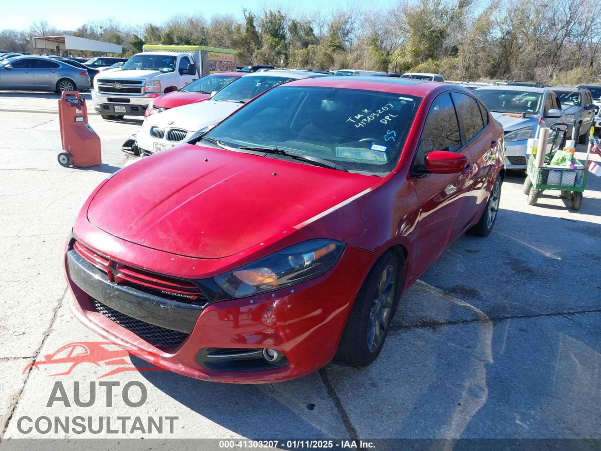 DODGE DART 2013 - 1C3CDFBA3DD219306