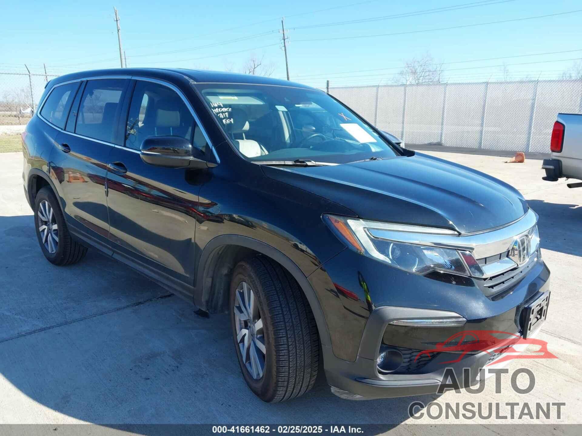 HONDA PILOT 2019 - 5FNYF5H53KB031522