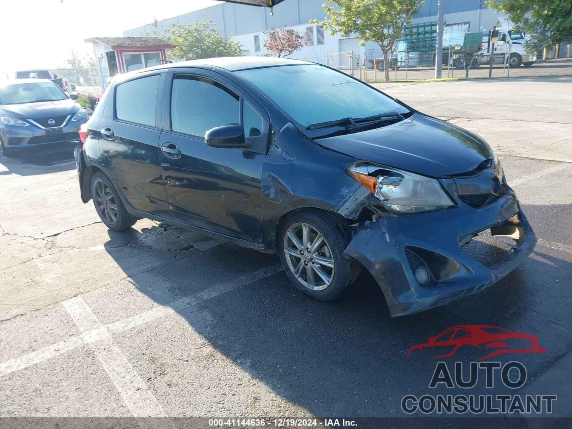 TOYOTA YARIS 2012 - JTDKTUD31CD532673