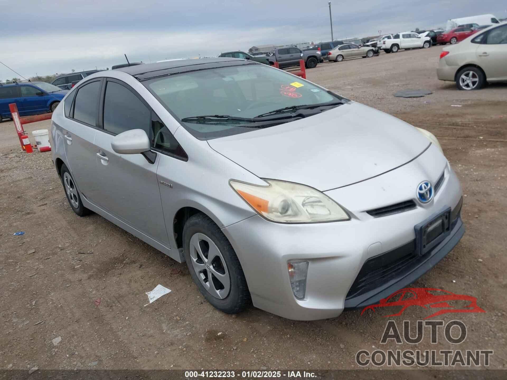 TOYOTA PRIUS 2012 - JTDKN3DU8C5469451