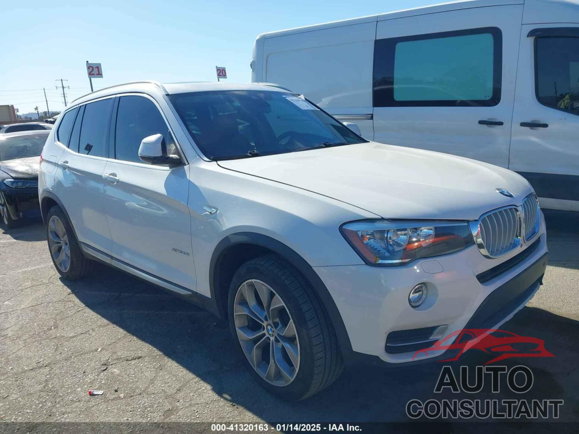 BMW X3 2017 - 5UXWX9C52H0T06516