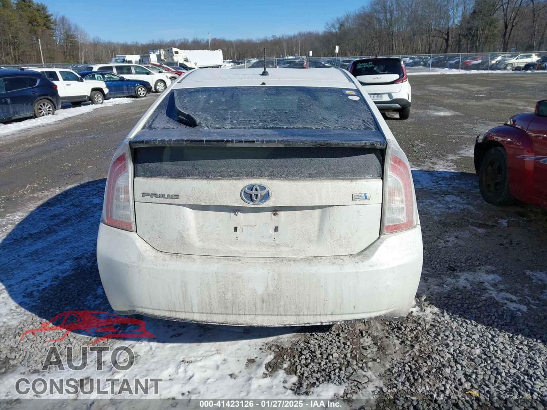 TOYOTA PRIUS 2013 - JTDKN3DU0D5697719