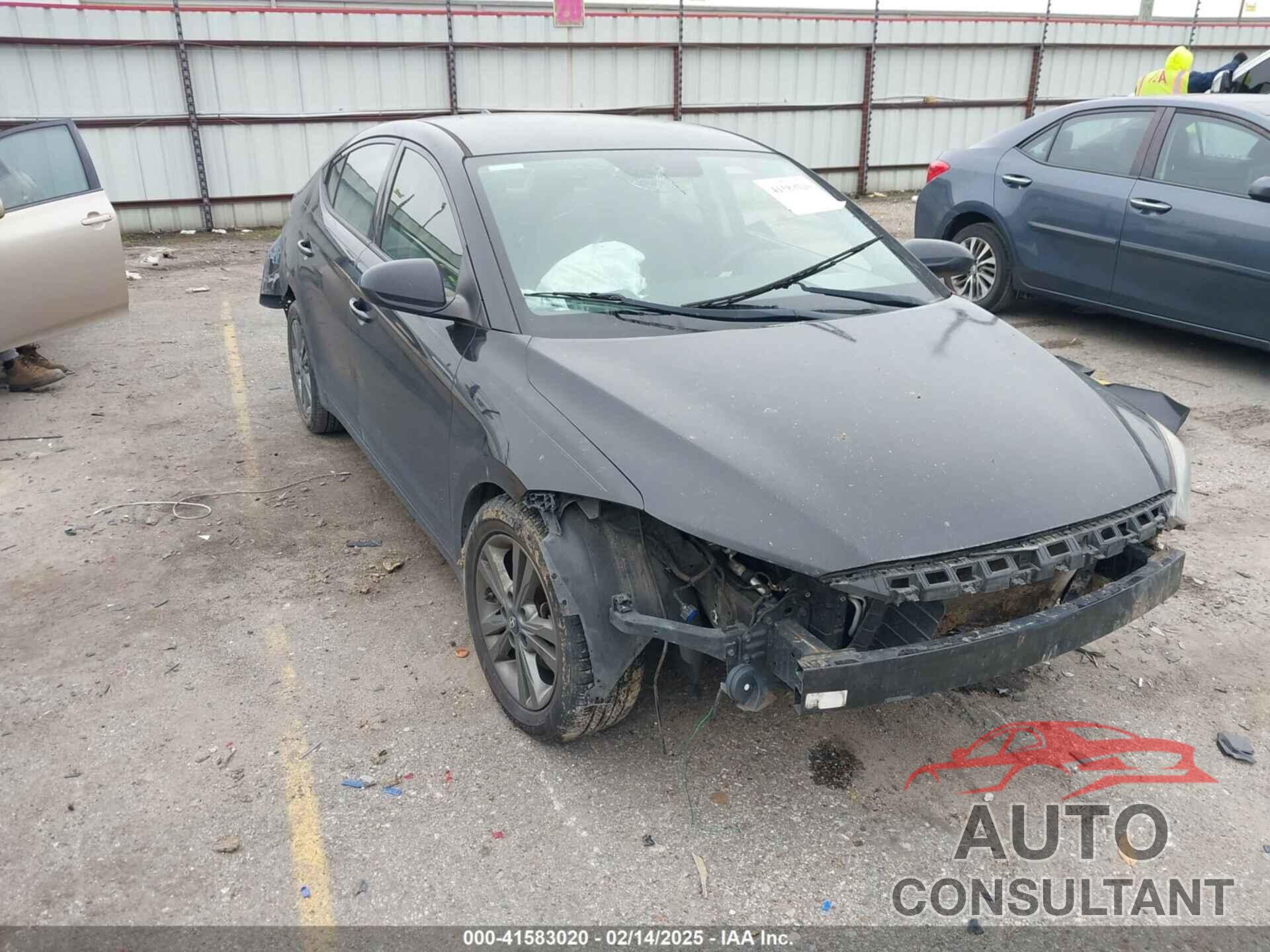 HYUNDAI ELANTRA 2017 - 5NPD84LFXHH140539