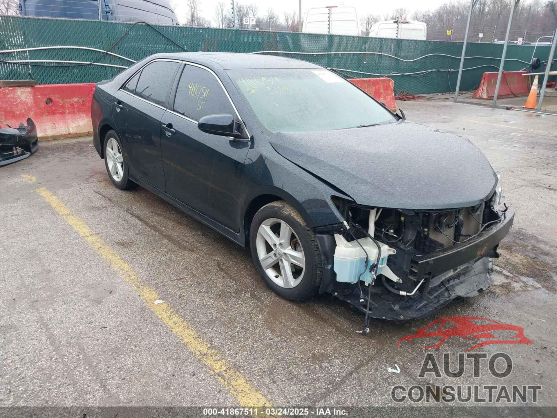 TOYOTA CAMRY 2012 - 4T1BF1FK2CU144714
