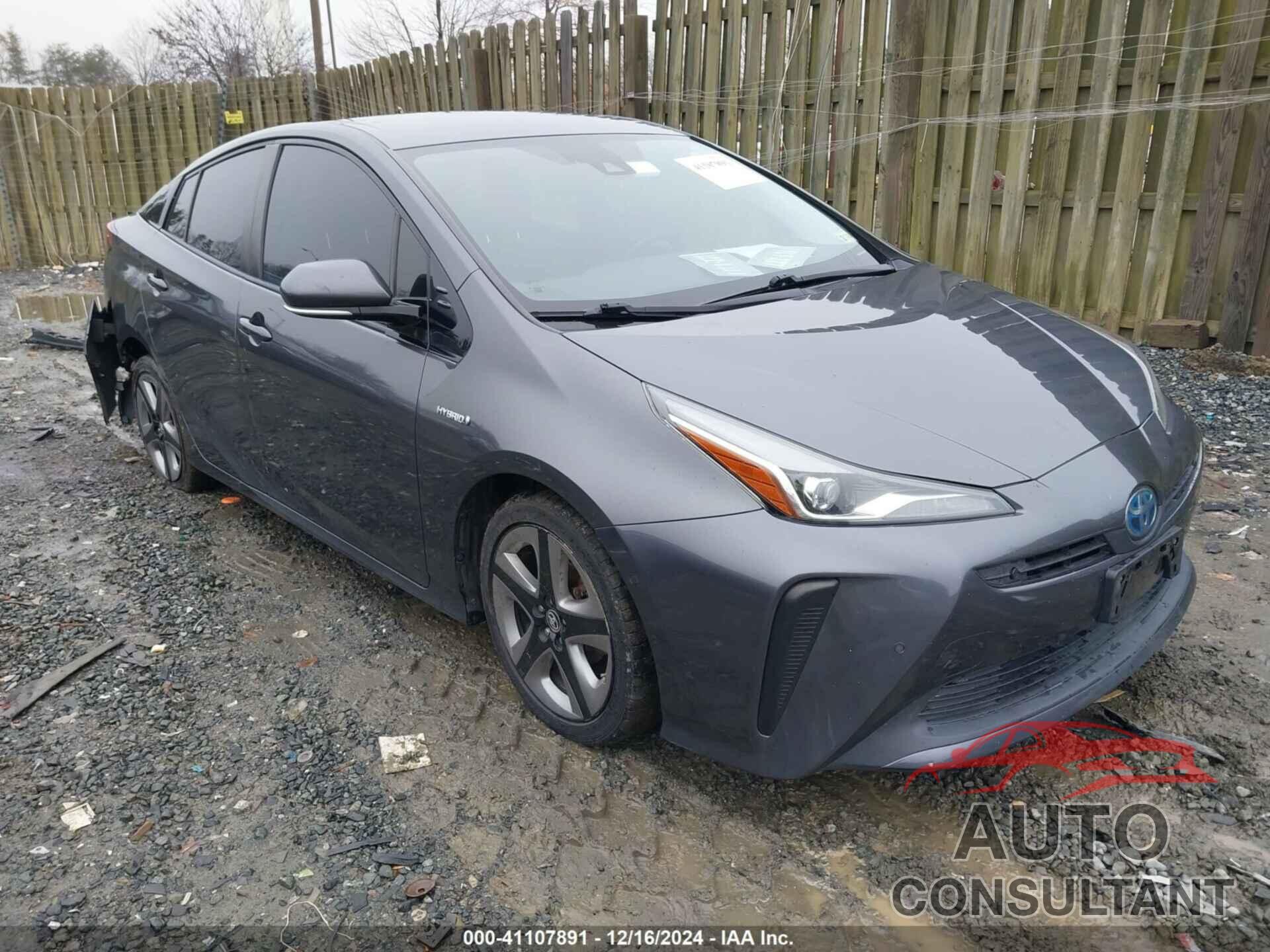 TOYOTA PRIUS 2019 - JTDKARFU8K3085918