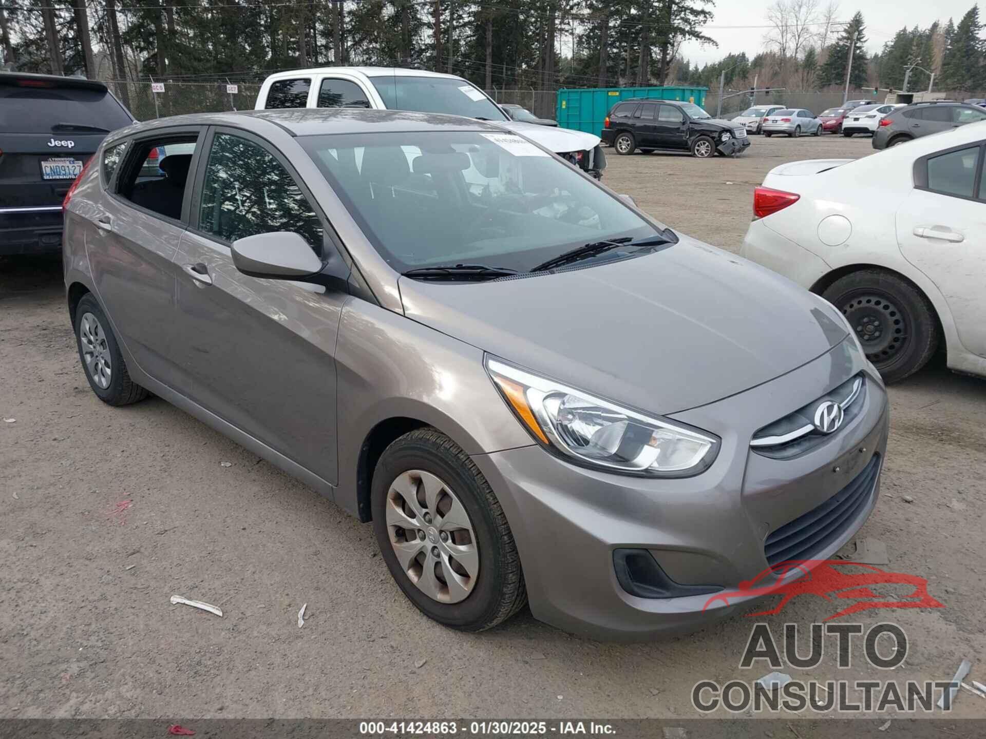 HYUNDAI ACCENT 2017 - KMHCT5AE5HU359758