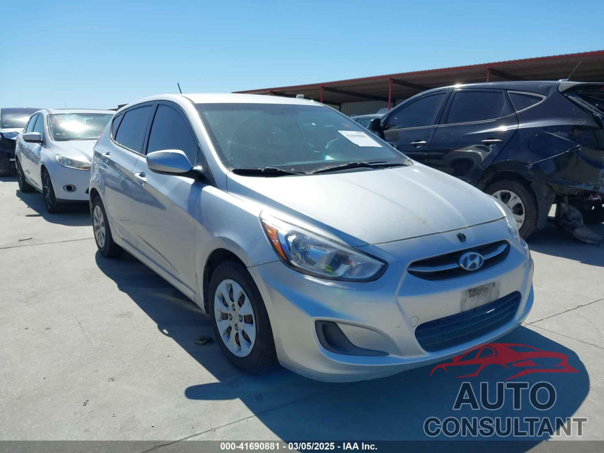 HYUNDAI ACCENT 2016 - KMHCT5AE7GU247008