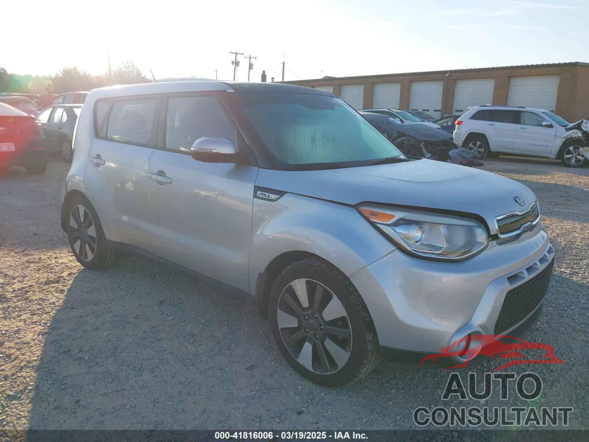 KIA SOUL 2015 - KNDJX3A59F7778986