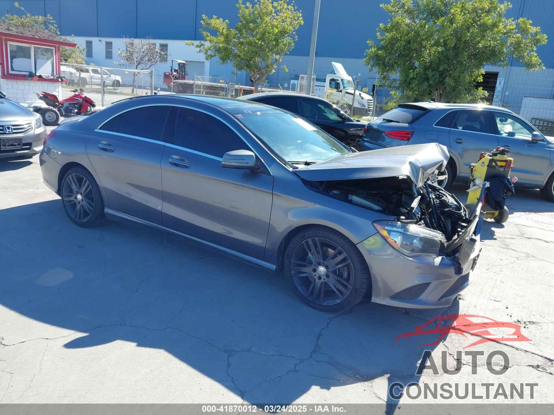 MERCEDES-BENZ CLA 250 2015 - WDDSJ4EB8FN263877