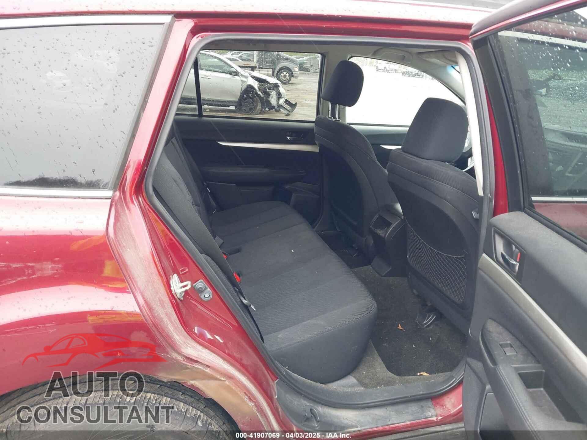 SUBARU OUTBACK 2012 - 4S4BRCCC3C3274832