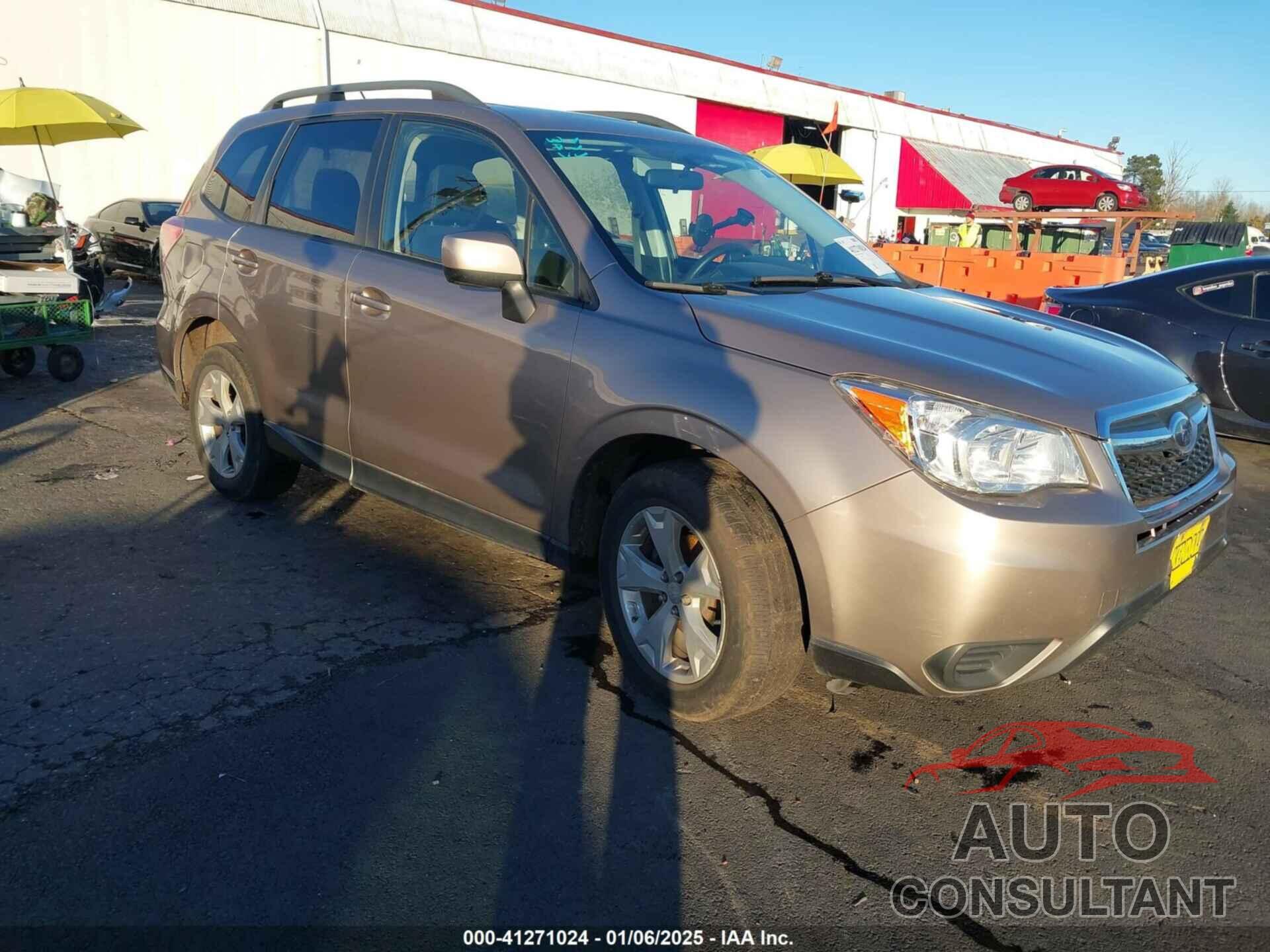 SUBARU FORESTER 2015 - JF2SJADCXFH833011
