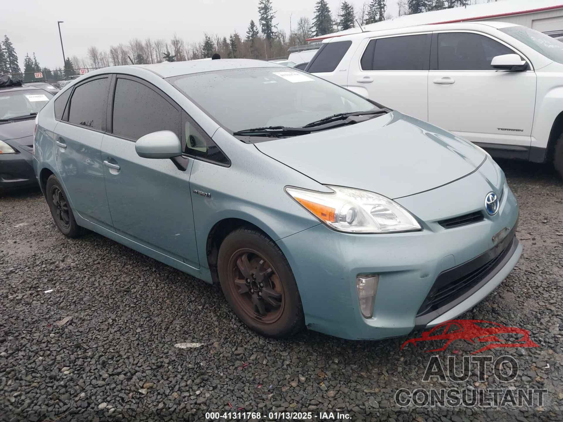 TOYOTA PRIUS 2013 - JTDKN3DU8D5689982
