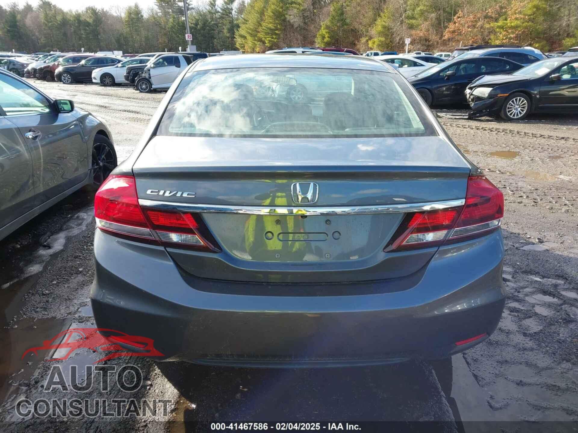 HONDA CIVIC 2013 - 19XFB2F94DE272229