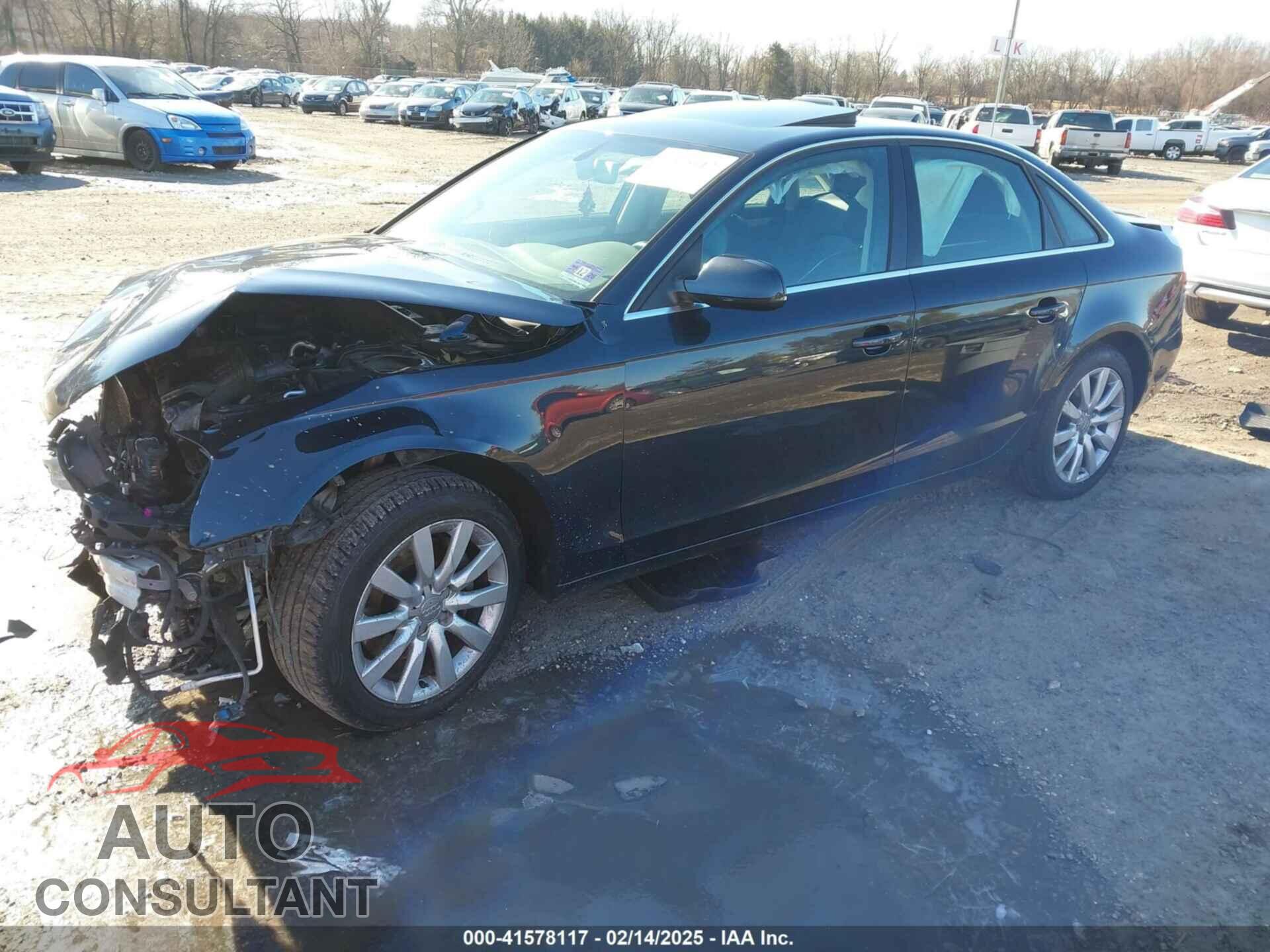 AUDI A4 2012 - WAUBFAFLXCN017858