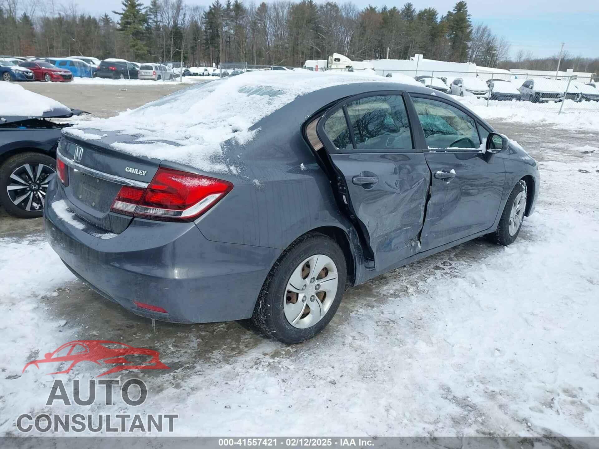 HONDA CIVIC 2013 - 19XFB2F56DE004408