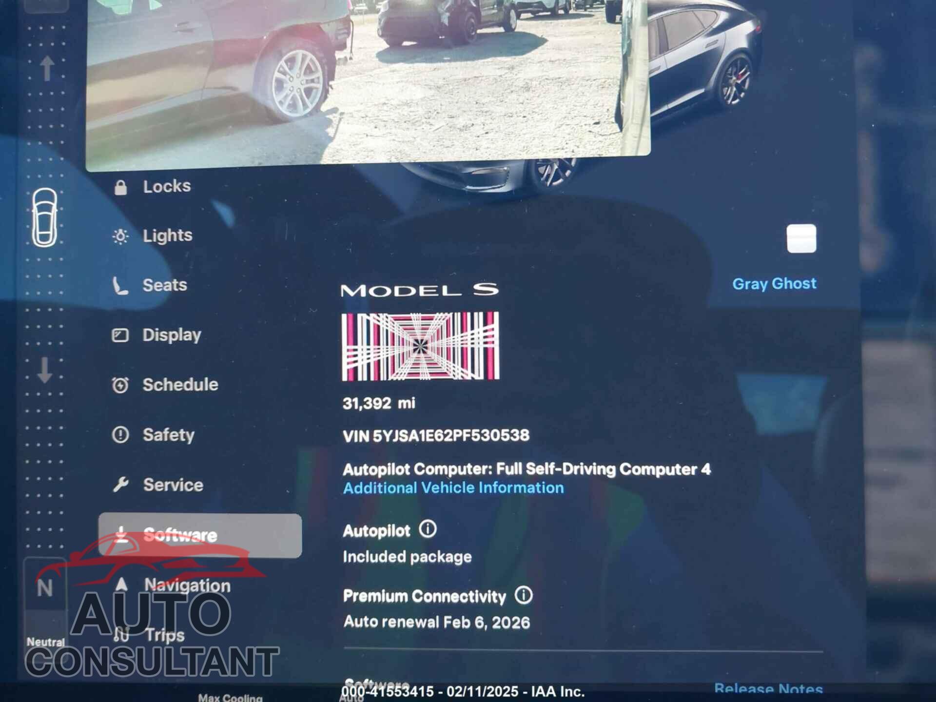 TESLA MODEL S 2023 - 5YJSA1E62PF530538